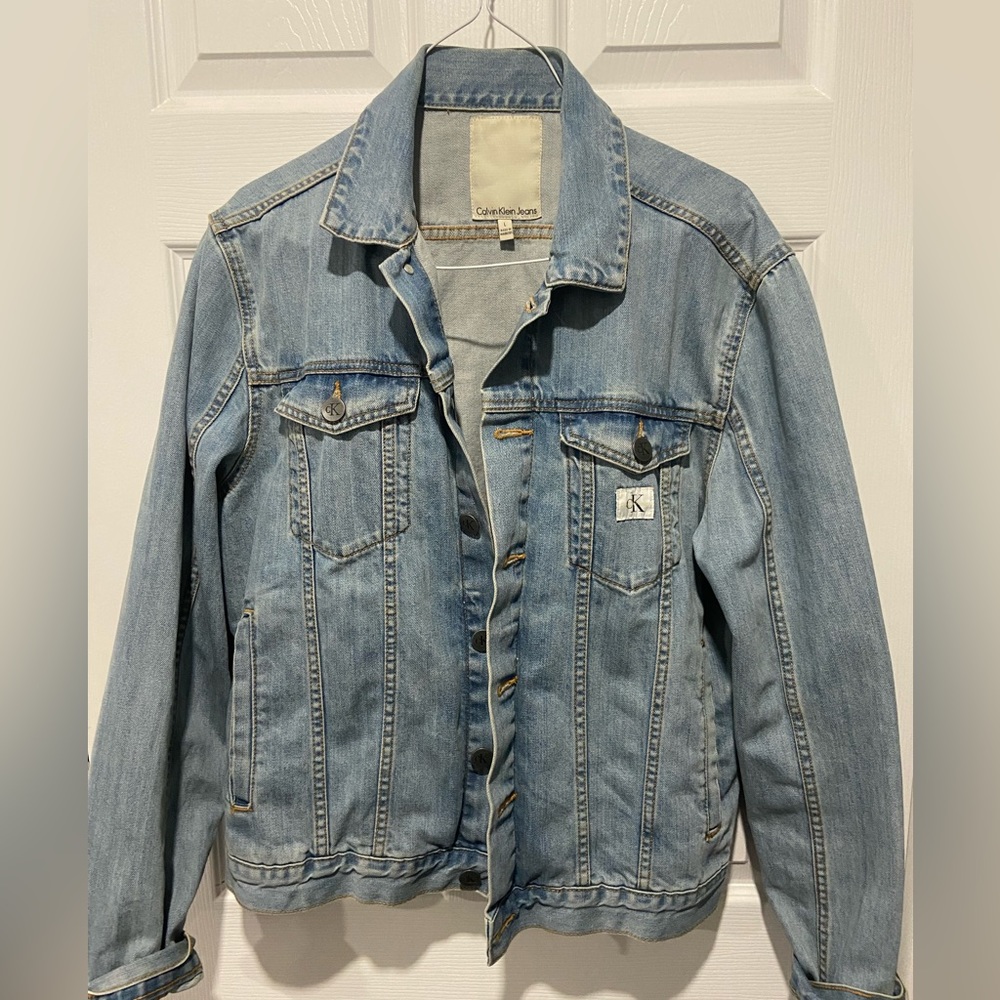 Calvin Klein Light Wash Jean Jacket